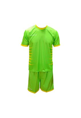 Set Camiseta + Short Ho Soccer Mega Verde Fluor - Amarillo,hi-res