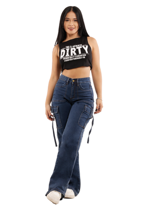 Jeans Mujer Flare JE3278A/2,hi-res