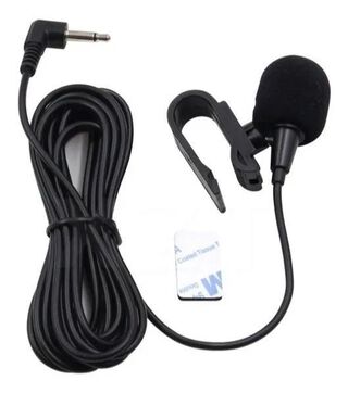 Microfono Radio Auto Sony Jvc Kenwood China 3.5mm 3 Metros,hi-res