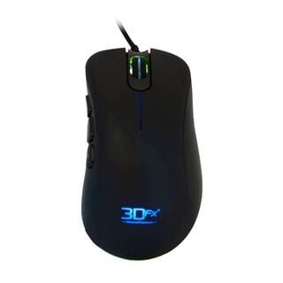Mouse Gamer 3DFX Psycho con Diseño Ergonómico y Resolución de 7200 DPI,hi-res