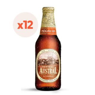 12X Cerveza Austral Patagona Botellín 6,8° 330Cc,hi-res