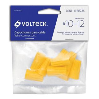 Volteck Conectores Conicos Para Cable 10-12awg,hi-res