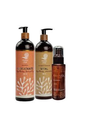 Shampoo Poder Hidratante , Acondicionador y Serum Elixir,hi-res