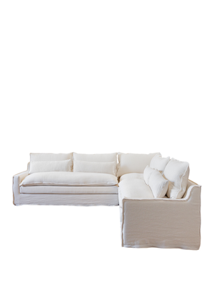Sofa seccional Angostura Lino Blanco,hi-res