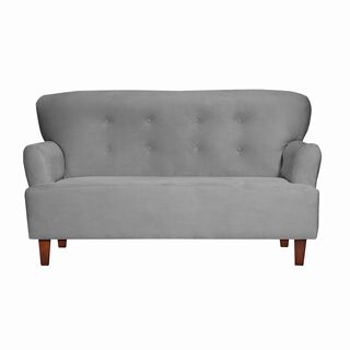  Sofa  York  2c Felpa gris 150x80x95,hi-res