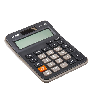 Calculadora Casio Para Comerciantes Numeros Grandes Mx-12B-Bk,hi-res