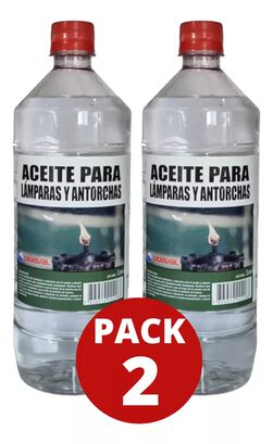 Aceite Para Lampara Y Antorcha Pack 2 Und 1 Litro X Botella,hi-res