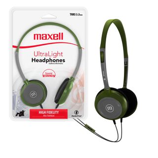 Audifonos HP-200 Maxell TRSS Ultralight headphones Dynamic,hi-res
