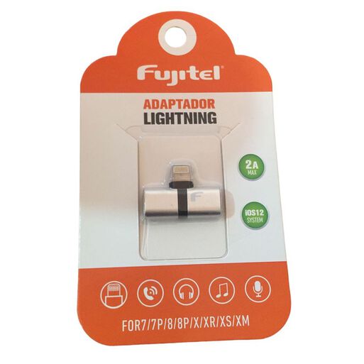 Adaptador Fujitel Lightning + 3,5 JACK MM,hi-res