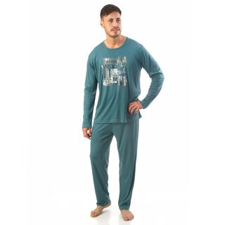 Pijama Hombre Estampado,hi-res