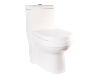 One piece 30 cm Dual flush asiento cierre suave Cala Vessanti,hi-res