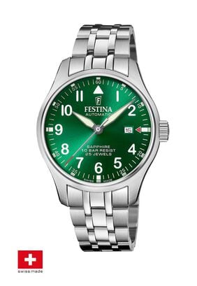 Reloj F20151/B Festina Swiss Verde Hombre Swiss Made,hi-res