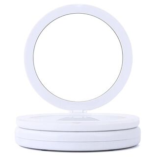 Espejo De Maquillaje Plegable LED USB Con Aumento 35x17x16cm,hi-res