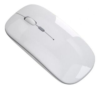 Mouse Imice E-1300 Wireless 2.4ghz Inalámbrico Recargable Blanco,hi-res