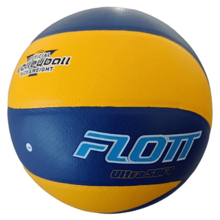 Balón Voleibol Flott Ultra Soft laminado  N°5 Azul-Amarillo,hi-res