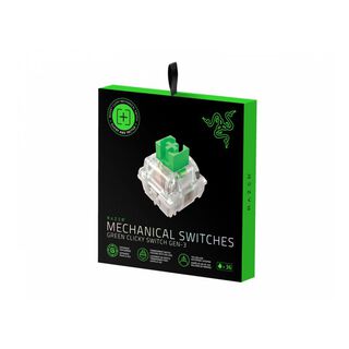 Kit de 36 Switch Razer Green Clicky 3era Generacion 3 pines,hi-res