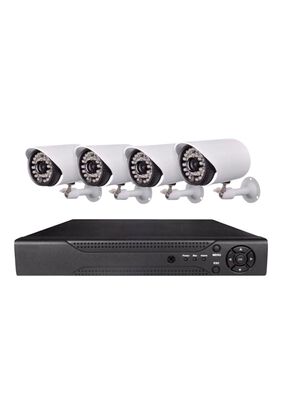 Kit CCTV 4 Cámaras De Seguridad Mas DVR 1080p Full HD,hi-res