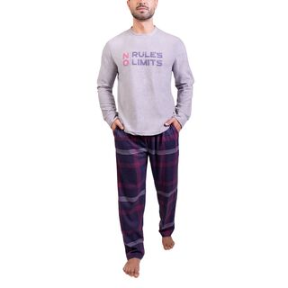 Pijama Micropolar Hombre 9215,hi-res