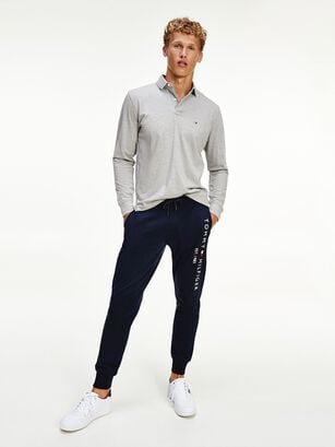 Joggers Branded Orgánic Cotton Azul Tommy Hilfiger,hi-res