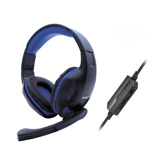 Audífono Gamer PS4 Xbox PC Jack 3.5mm Con Microfono Azul Audiopro,hi-res