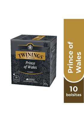 Twinings Té Prince Of Wales (etiqueta negra) x 10 Bolsitas,hi-res