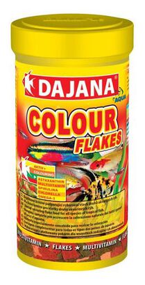 Dajana Colour Flakes 250ml Alimento Resaltador Color Peces,hi-res