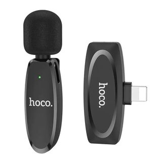 Microfono Hoco L15 lavalier inalambrico lightning,hi-res