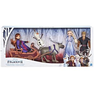 Juguete Aventuras Frozen II Con Trineo Y Personajes Disney,hi-res