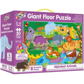 Puzzle gigante suelo alfabeto animales,hi-res