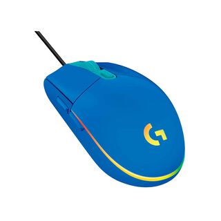 Mouse gamer Logitech G203 Lightsync 8000 DPI 6 botones Azul,hi-res