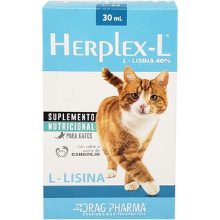 DragPharma Herplex Suplemento Gatos 30 mL,hi-res