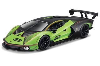 Lamborghini Essenza SCV12 Race Green escala 1:24 modelo de coche fundido a presión,hi-res