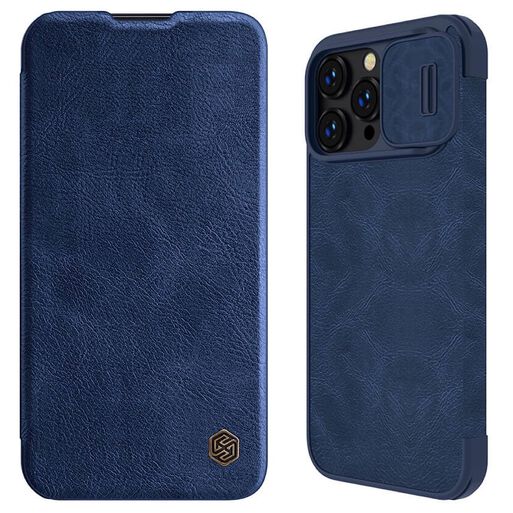 Carcasa Nillkin Flip Cover Para iPhone 14 Pro Max-Azul,hi-res