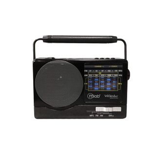 Radio retro Mlab Viterbo 9145 Bluetooth USB FM Negro,hi-res