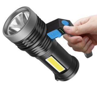 Linterna LED Recargable Por USB ,hi-res