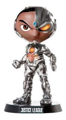 Liga De La Justicia Cyborg Figura Minico,hi-res