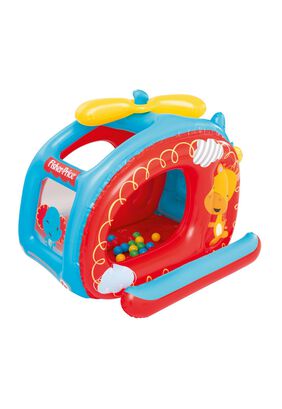 Helicoptero inflable Piscina con pelotas Fisher Price 137X112X97Cms,hi-res