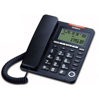 Telefono Fijo Uniden Negro AS7408 Con Visor,hi-res