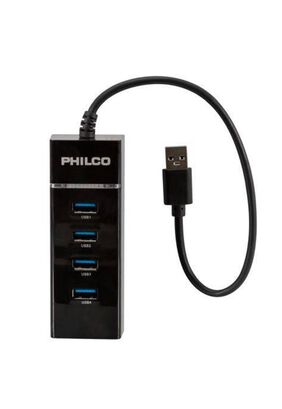 HUB Philco USB 3.0 de 4 Puertos Indicador de Luz,hi-res
