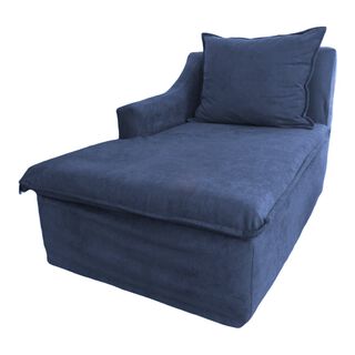 Sofa Chaise Long Itata Azul,hi-res