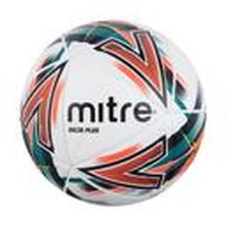 Balón Fútbol New Delta Plus Mitre Blanco T.5,hi-res