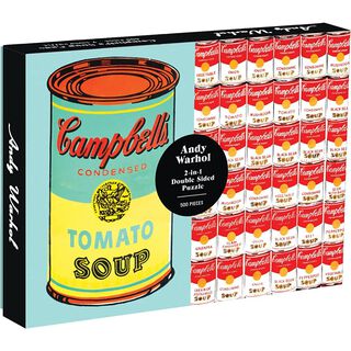 Rompecabeza Doble, Reversible De Andy Warhol: Lata Campbell Soup - 500 Piezas,hi-res