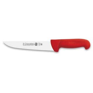 Cuchillo Carnicero 20 cm Rojo,hi-res