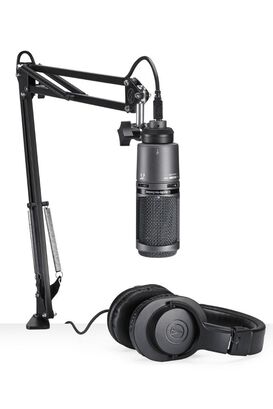 Pack Audio-Technica Micrófono AT2020USB+ y Audífonos M20X,hi-res