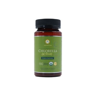 Chlorella Active orgánico 180 tabletas - Aquasolar,hi-res