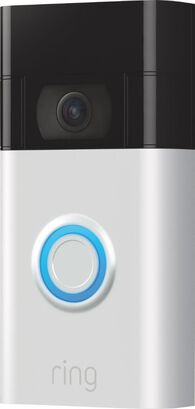 Timbre Inteligente Ring Video Doorbell 2nd Gen Gris Plata Inalámbrico Compatible Alexa,hi-res