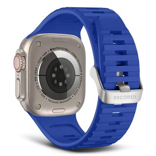Banda para Apple Watch 49mm de Silicona UT Decoded Azul,hi-res