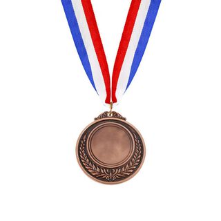Medalla Premiación Deportiva 6,5 cm Bronce,hi-res