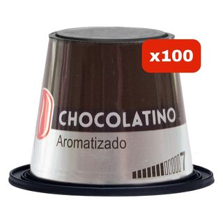 100 cápsulas de café  Chocolatino Aromatizado ,hi-res