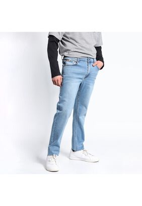 Jeans Desgastado Spandex,hi-res
